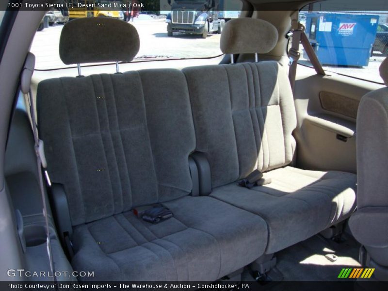 Desert Sand Mica / Oak 2001 Toyota Sienna LE