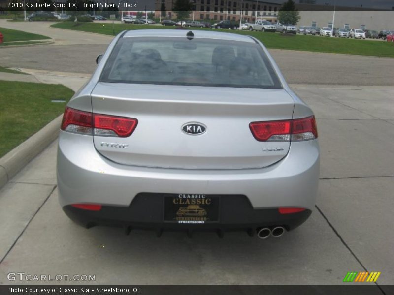Bright Silver / Black 2010 Kia Forte Koup EX