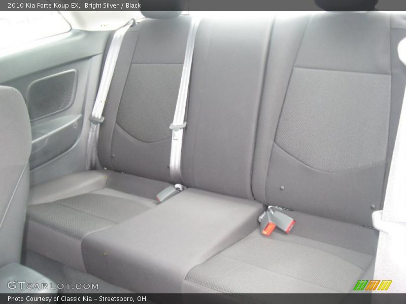 Bright Silver / Black 2010 Kia Forte Koup EX