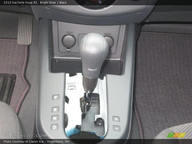 Bright Silver / Black 2010 Kia Forte Koup EX