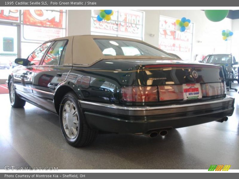 Polo Green Metallic / Shale 1995 Cadillac Seville SLS