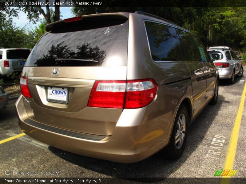 Desert Rock Metallic / Ivory 2007 Honda Odyssey EX