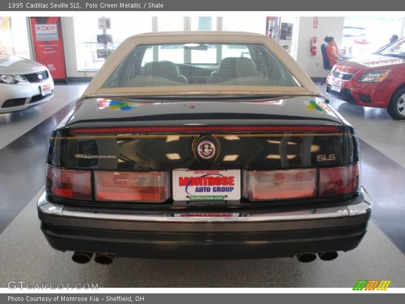 Polo Green Metallic / Shale 1995 Cadillac Seville SLS