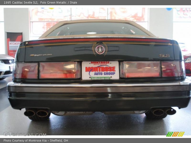 Polo Green Metallic / Shale 1995 Cadillac Seville SLS