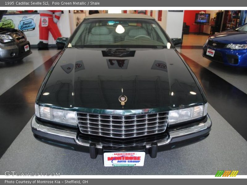 Polo Green Metallic / Shale 1995 Cadillac Seville SLS