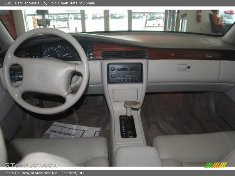 Polo Green Metallic / Shale 1995 Cadillac Seville SLS
