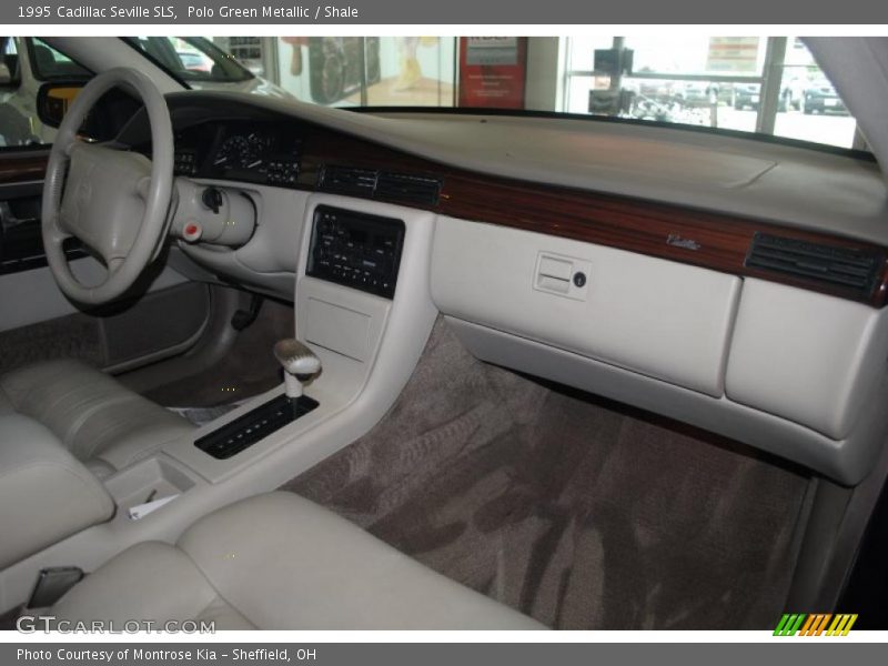 Polo Green Metallic / Shale 1995 Cadillac Seville SLS