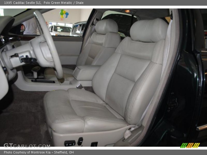 Polo Green Metallic / Shale 1995 Cadillac Seville SLS
