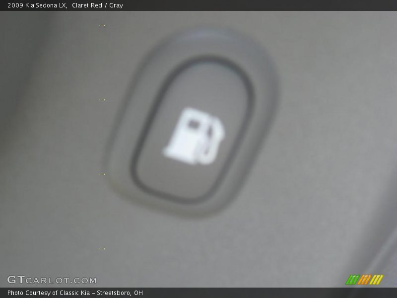 Claret Red / Gray 2009 Kia Sedona LX