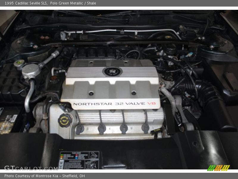 Polo Green Metallic / Shale 1995 Cadillac Seville SLS
