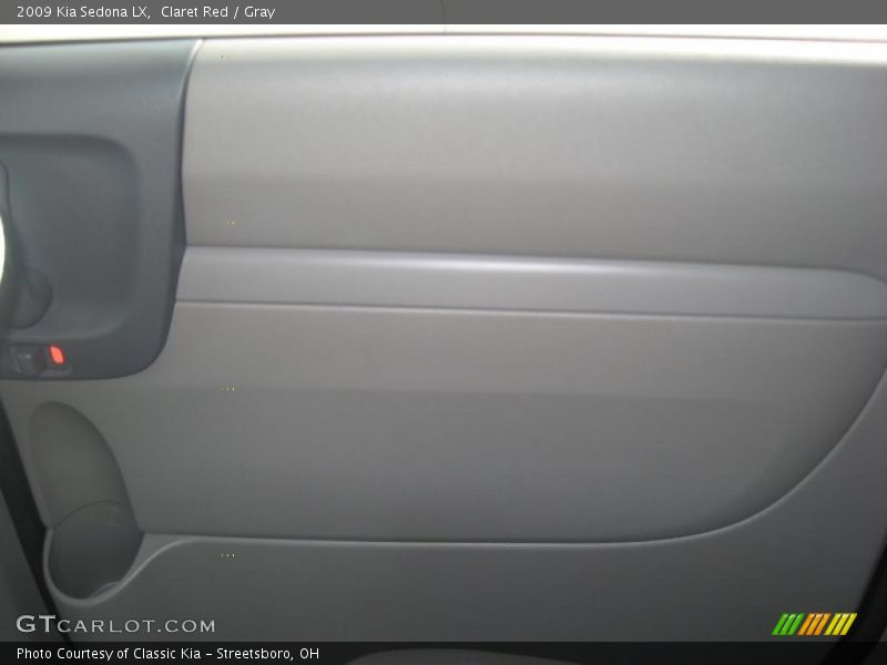 Claret Red / Gray 2009 Kia Sedona LX