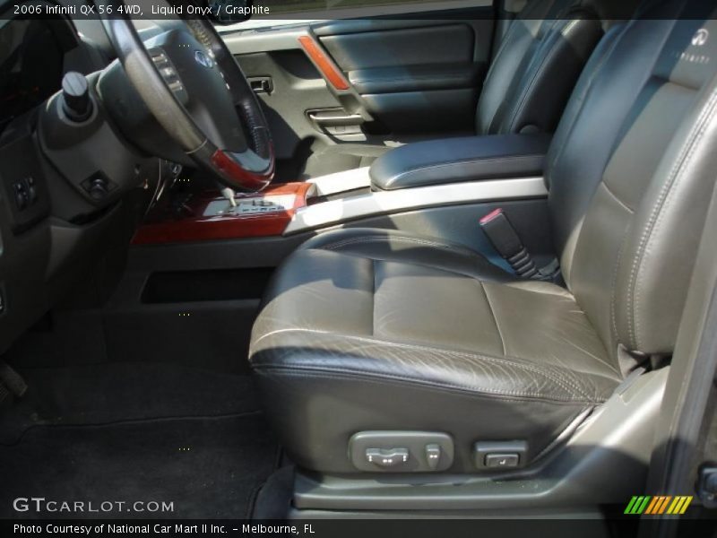 Liquid Onyx / Graphite 2006 Infiniti QX 56 4WD