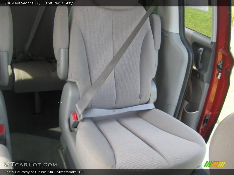 Claret Red / Gray 2009 Kia Sedona LX