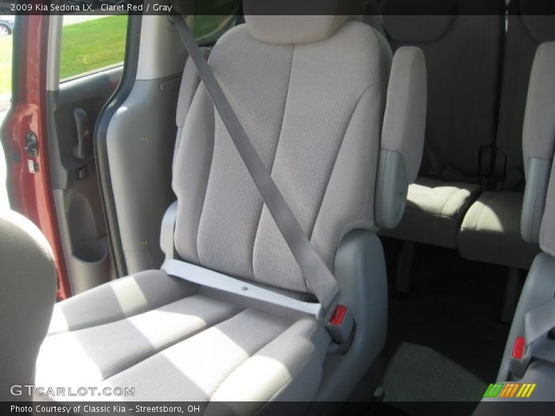 Claret Red / Gray 2009 Kia Sedona LX