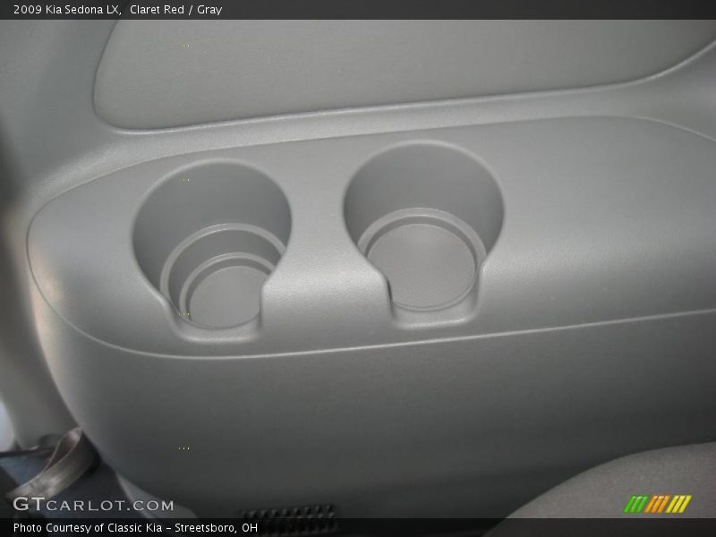Claret Red / Gray 2009 Kia Sedona LX