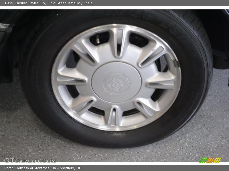 Polo Green Metallic / Shale 1995 Cadillac Seville SLS