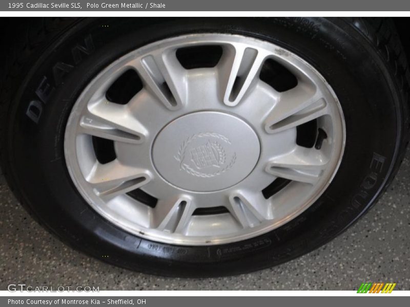 Polo Green Metallic / Shale 1995 Cadillac Seville SLS