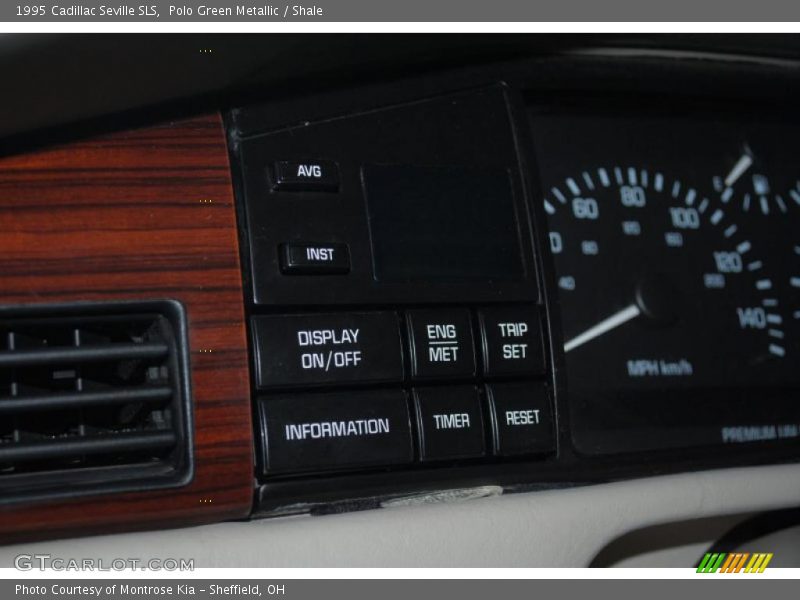 Polo Green Metallic / Shale 1995 Cadillac Seville SLS