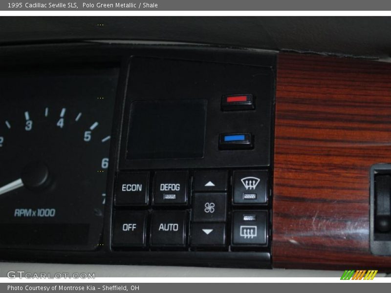 Polo Green Metallic / Shale 1995 Cadillac Seville SLS