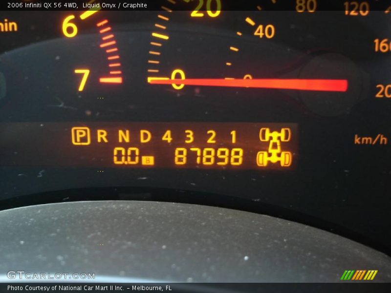 Liquid Onyx / Graphite 2006 Infiniti QX 56 4WD