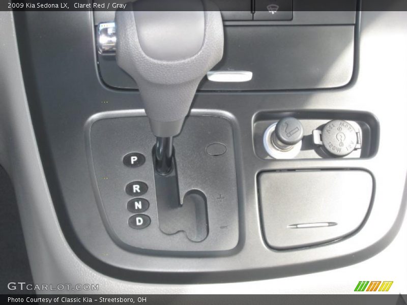 Claret Red / Gray 2009 Kia Sedona LX