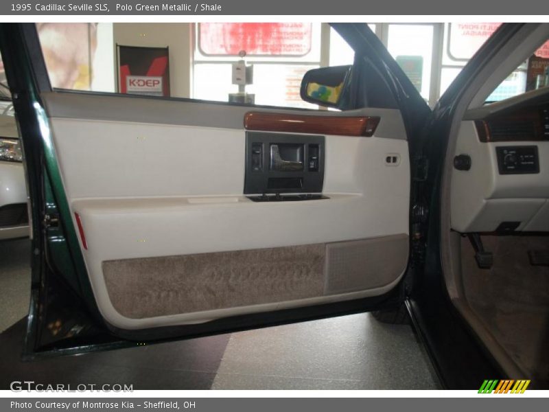 Polo Green Metallic / Shale 1995 Cadillac Seville SLS
