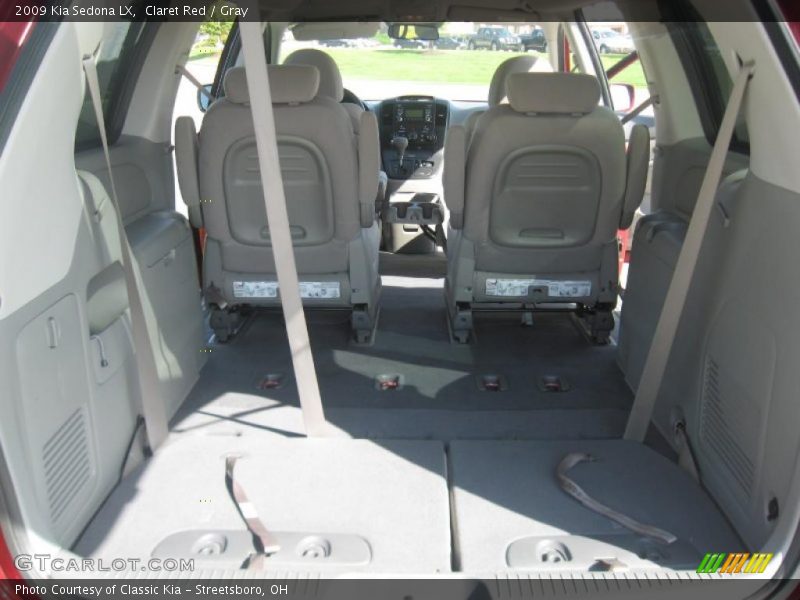 Claret Red / Gray 2009 Kia Sedona LX