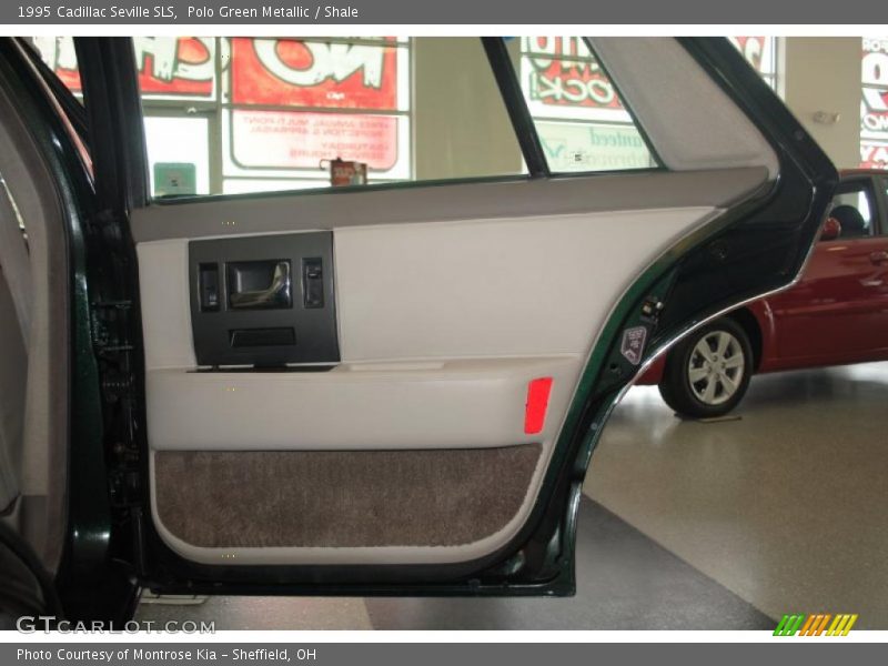 Polo Green Metallic / Shale 1995 Cadillac Seville SLS