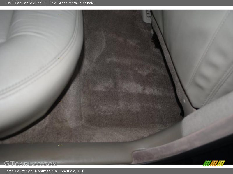 Polo Green Metallic / Shale 1995 Cadillac Seville SLS