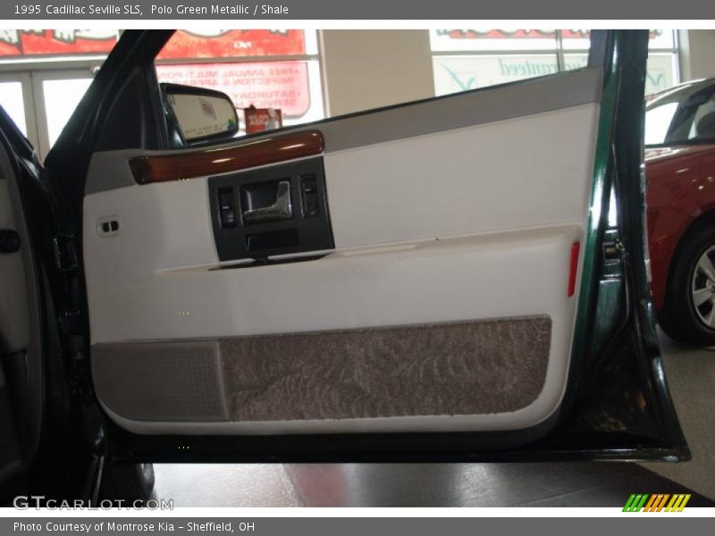 Polo Green Metallic / Shale 1995 Cadillac Seville SLS