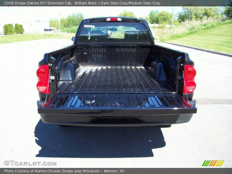 Brilliant Black / Dark Slate Gray/Medium Slate Gray 2008 Dodge Dakota SXT Extended Cab