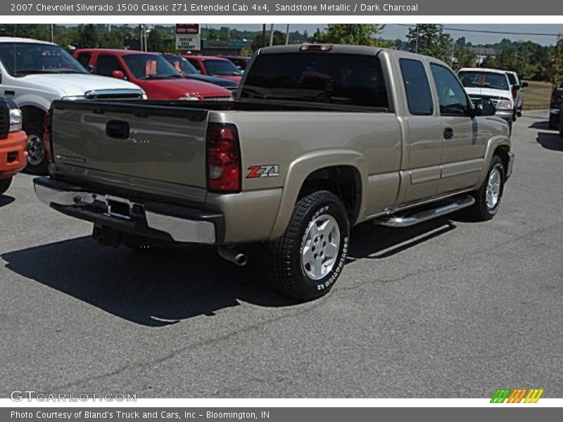Sandstone Metallic / Dark Charcoal 2007 Chevrolet Silverado 1500 Classic Z71 Extended Cab 4x4