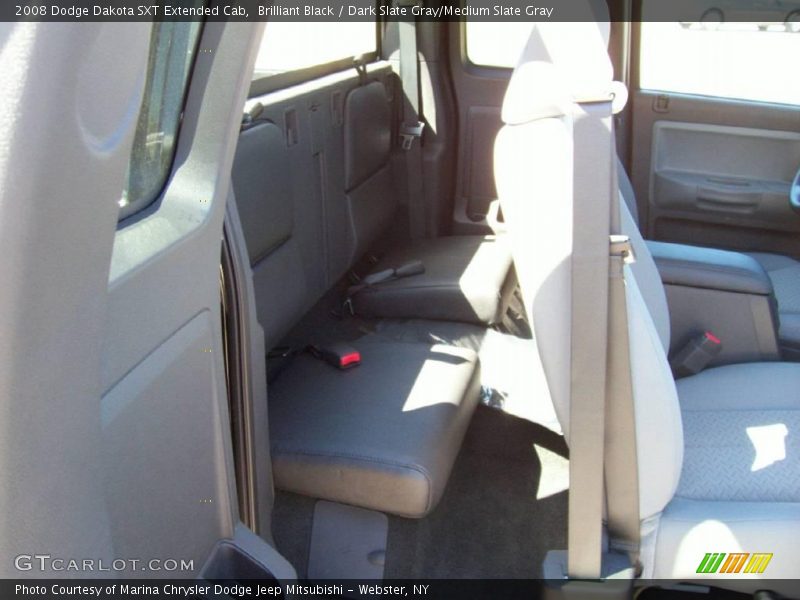 Brilliant Black / Dark Slate Gray/Medium Slate Gray 2008 Dodge Dakota SXT Extended Cab