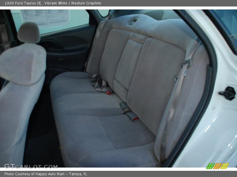 Vibrant White / Medium Graphite 1999 Ford Taurus SE