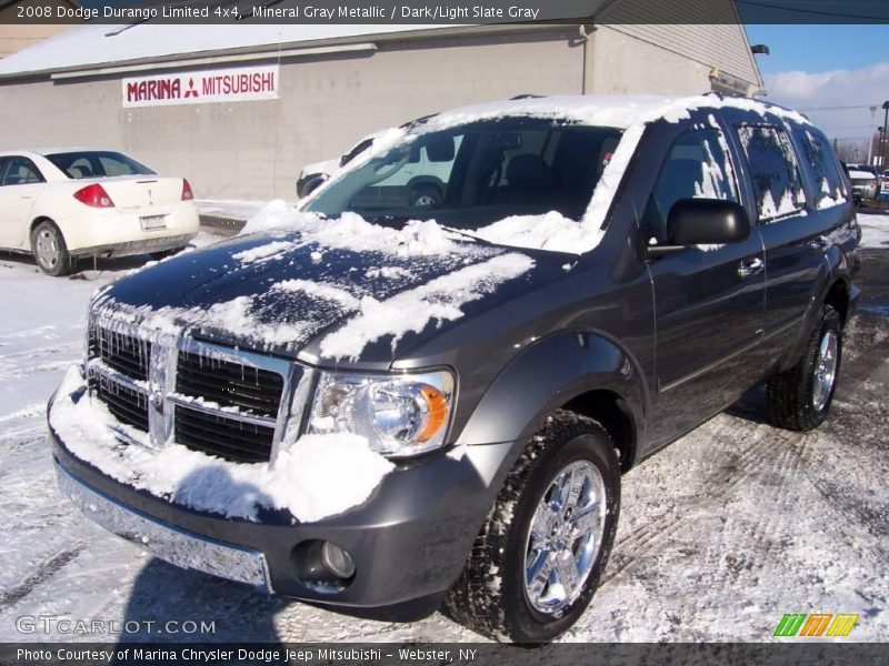 Mineral Gray Metallic / Dark/Light Slate Gray 2008 Dodge Durango Limited 4x4
