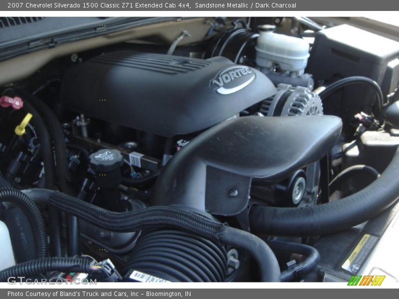 Sandstone Metallic / Dark Charcoal 2007 Chevrolet Silverado 1500 Classic Z71 Extended Cab 4x4