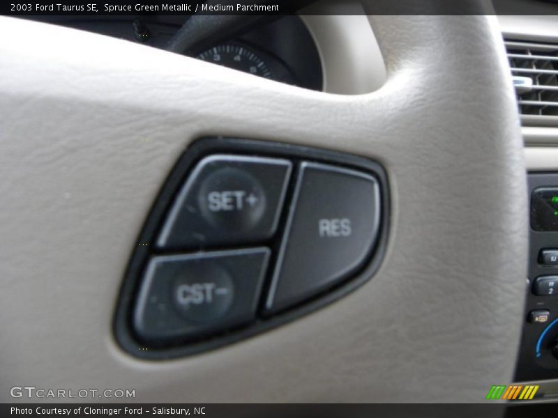 Spruce Green Metallic / Medium Parchment 2003 Ford Taurus SE