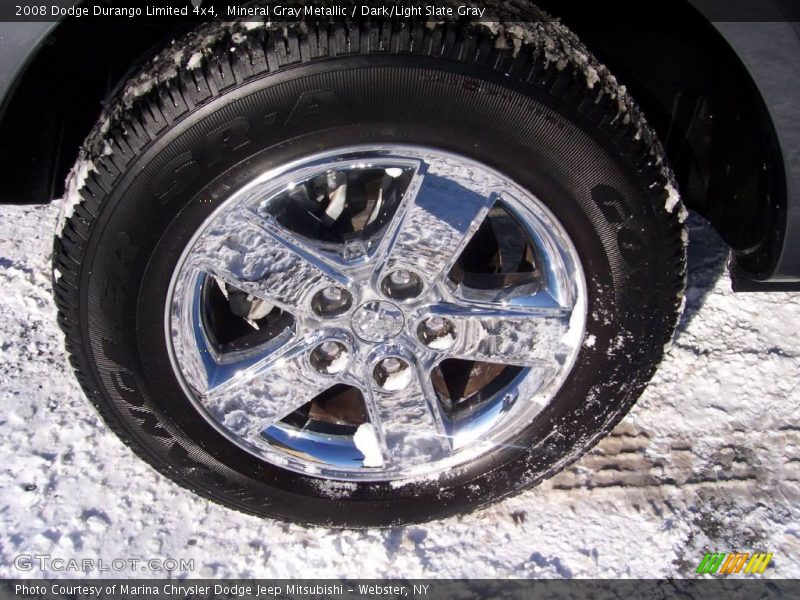 Mineral Gray Metallic / Dark/Light Slate Gray 2008 Dodge Durango Limited 4x4