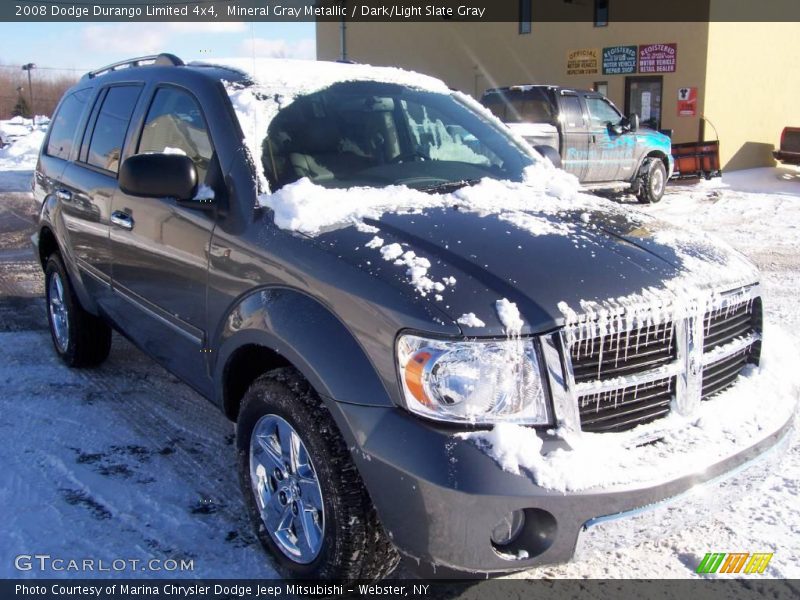 Mineral Gray Metallic / Dark/Light Slate Gray 2008 Dodge Durango Limited 4x4