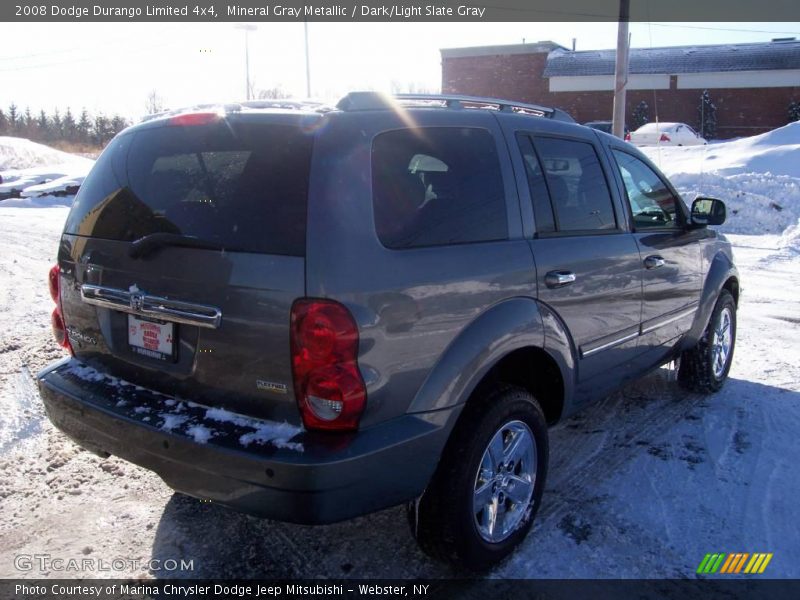 Mineral Gray Metallic / Dark/Light Slate Gray 2008 Dodge Durango Limited 4x4