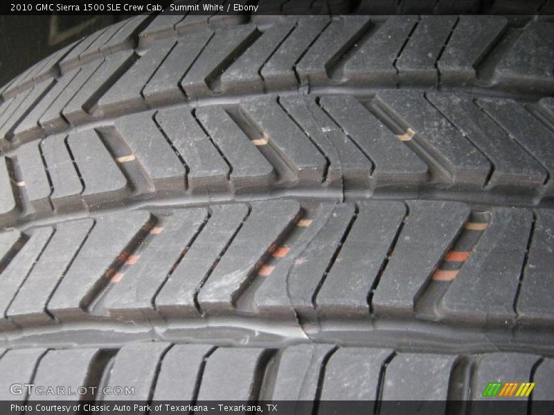 Summit White / Ebony 2010 GMC Sierra 1500 SLE Crew Cab
