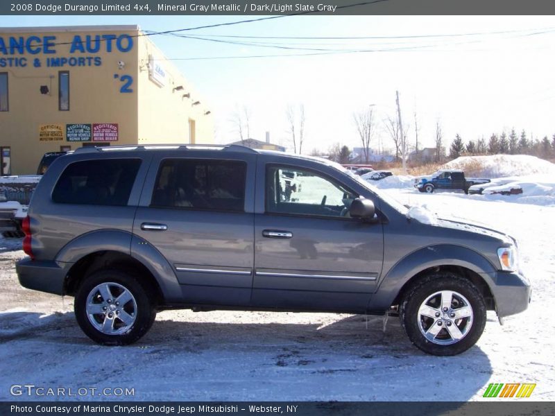 Mineral Gray Metallic / Dark/Light Slate Gray 2008 Dodge Durango Limited 4x4