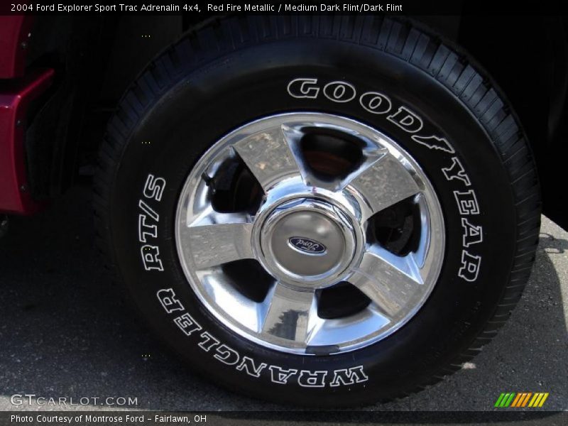 Red Fire Metallic / Medium Dark Flint/Dark Flint 2004 Ford Explorer Sport Trac Adrenalin 4x4