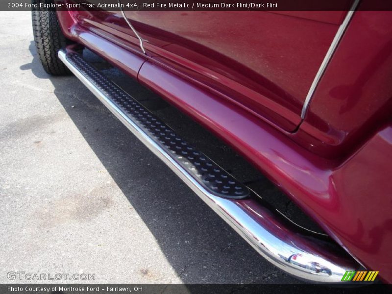 Red Fire Metallic / Medium Dark Flint/Dark Flint 2004 Ford Explorer Sport Trac Adrenalin 4x4