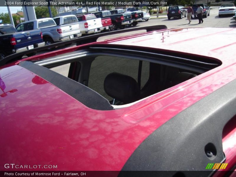 Red Fire Metallic / Medium Dark Flint/Dark Flint 2004 Ford Explorer Sport Trac Adrenalin 4x4