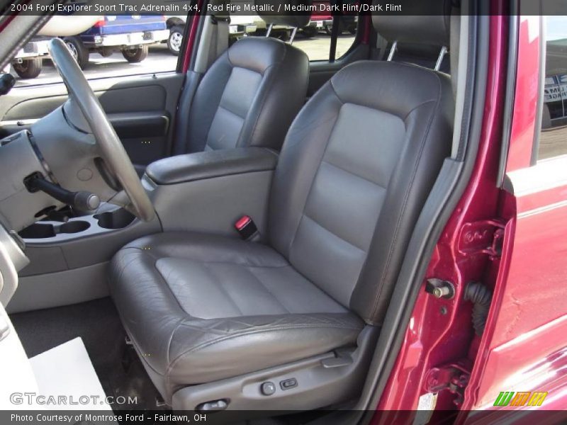 Red Fire Metallic / Medium Dark Flint/Dark Flint 2004 Ford Explorer Sport Trac Adrenalin 4x4