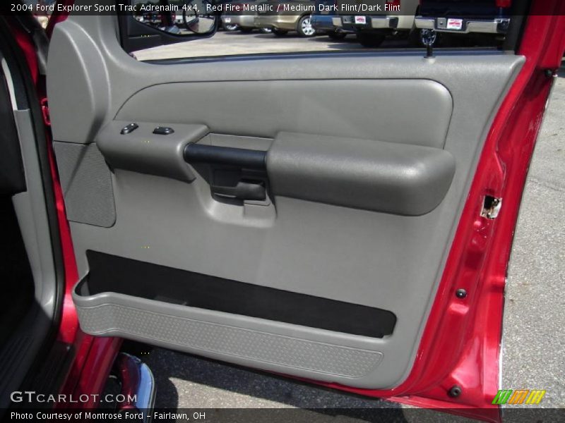 Red Fire Metallic / Medium Dark Flint/Dark Flint 2004 Ford Explorer Sport Trac Adrenalin 4x4