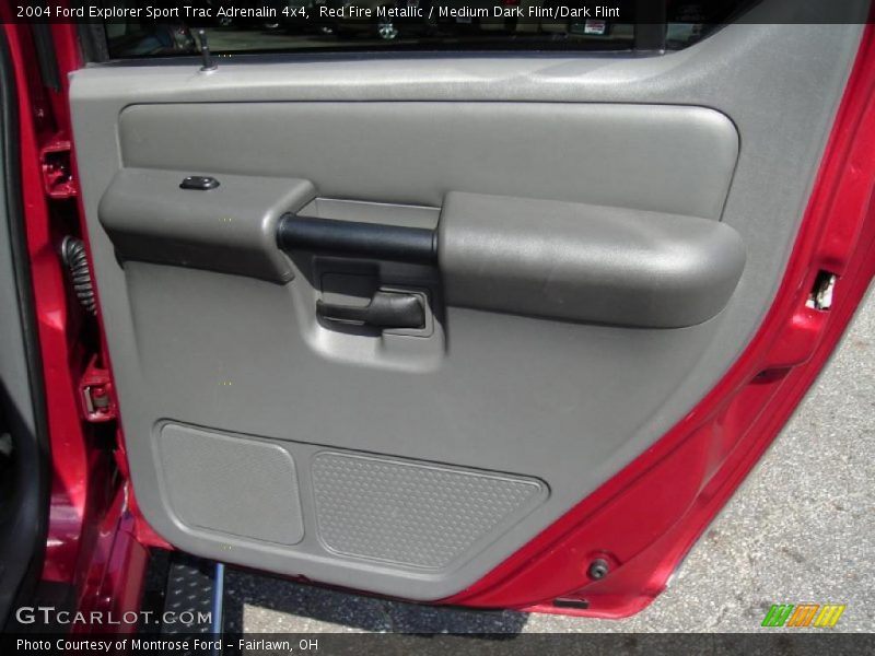 Red Fire Metallic / Medium Dark Flint/Dark Flint 2004 Ford Explorer Sport Trac Adrenalin 4x4