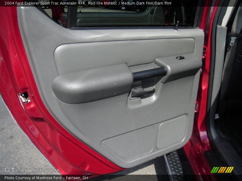 Red Fire Metallic / Medium Dark Flint/Dark Flint 2004 Ford Explorer Sport Trac Adrenalin 4x4