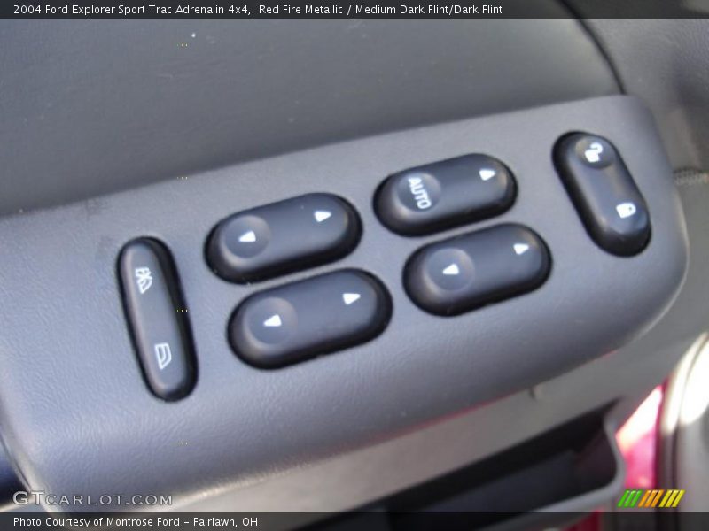 Red Fire Metallic / Medium Dark Flint/Dark Flint 2004 Ford Explorer Sport Trac Adrenalin 4x4